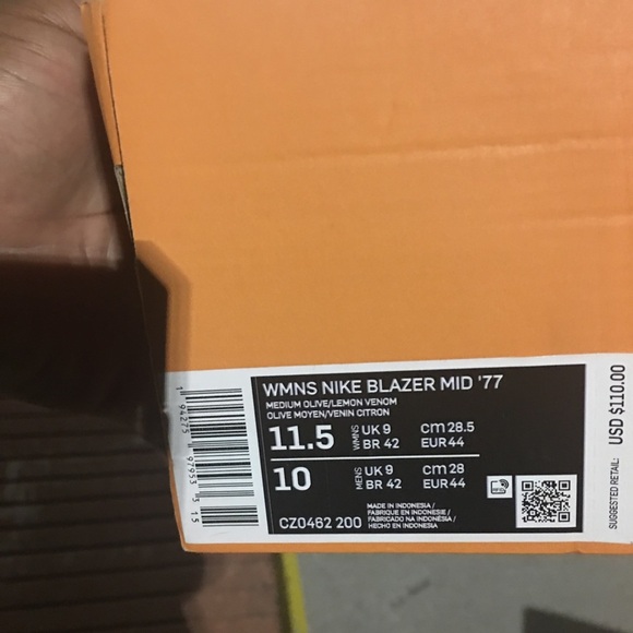 Nike Blazers men sz 10 fits ladies size 11.5 - Picture 4 of 7